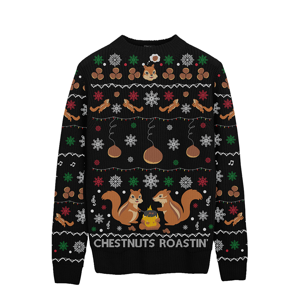 Holiday Seasoning Ugly Sweater Back